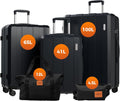 Ensemble de valises 5 pièces - Serrure TSA