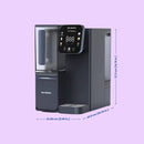 The Watery — Purificateur d'eau osmose inverse 4 étapes, eau chaude & froide instantanée, pichet 1,4 L