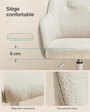 ComfyChaise™ Ergonomique - Capacité 110 kg