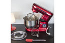 Robot pâtissier Kitchen Move Robot patissier multifonction DALLAS Rouge Acier 1500W