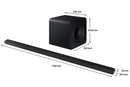 Barre de son Samsung Ultra-fine HW-S810D 2024