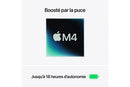 MacBook APPLE MACBOOK AIR 15″ 256 GO SSD 16 GO RAM PUCE M4 CPU 10 CŒURS GPU 10 CŒURS BLEU CIEL