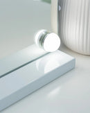 Miroir de Maquillage Lumineux — 15 Ampoules LED, 3 Tons de Lumière Ajustables, Commandes Tactiles