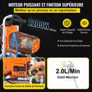VEVOR Pulvérisateur de Peinture Sans Air 2200 W — 3000 PSI, Moteur Brushless, Tuyau Haute Pression 9 m