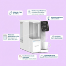 The Watery — Purificateur d'eau osmose inverse 4 étapes, eau chaude & froide instantanée, pichet 1,4 L