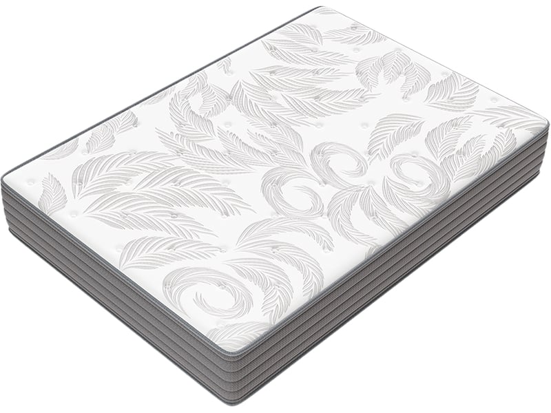 HOMAVO Matelas Ensachés 140x190 cm Epaisseur 25cm, 7 Zones