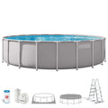 Kit Piscine hors sol tubulaire INTEX - Pris Frame - 610 x 132 cm - Ronde